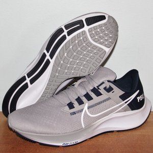 Nike Air Zoom Pegasus 38 Penn State Mens 8 PSU Nittany Lions Grey